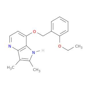 1H-Pyrrolo[3,2-b]pyridine, 7-[(2-ethoxyphenyl)methoxy]-2,3-dimethyl-