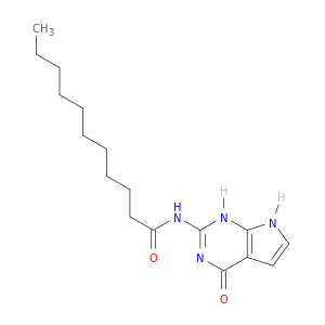 Undecanamide, N-(4,7-dihydro-4-oxo-1H-pyrrolo[2,3-d]pyrimidin-2-yl)-