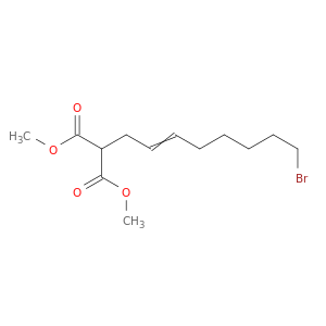 Propanedioic acid, (8-bromo-2-octenyl)-, dimethyl ester