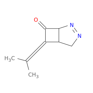 2,3-Diazabicyclo[3.2.0]hept-2-en-7-one, 6-(2-methyl-1-propenylidene)-