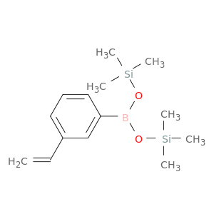 Boronic acid, (3-ethenylphenyl)-, bis(trimethylsilyl) ester