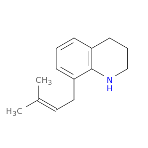 Quinoline, 1,2,3,4-tetrahydro-8-(3-methyl-2-butenyl)-