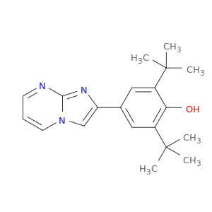 Phenol, 2,6-bis(1,1-dimethylethyl)-4-imidazo[1,2-a]pyrimidin-2-yl-