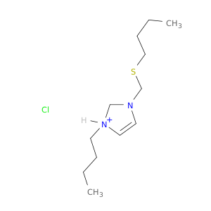 1H-Imidazolium, 1-butyl-3-[(butylthio)methyl]-, chloride