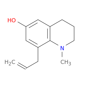 6-Quinolinol, 1,2,3,4-tetrahydro-1-methyl-8-(2-propenyl)-
