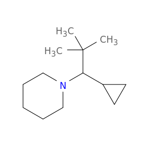 Piperidine, 1-(1-cyclopropyl-2,2-dimethylpropyl)-