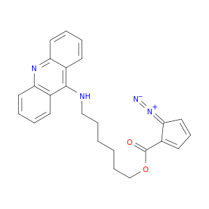 1,3-Cyclopentadiene-1-carboxylicacid, 5-diazo-, 6-(9-acridinylamino)hexyl ester