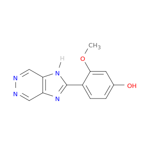 Phenol, 4-(1H-imidazo[4,5-d]pyridazin-2-yl)-3-methoxy-
