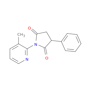 N-(3-METHYL-PYRIDIN-2-YL)-3-PHENYLSUCCINIMIDE