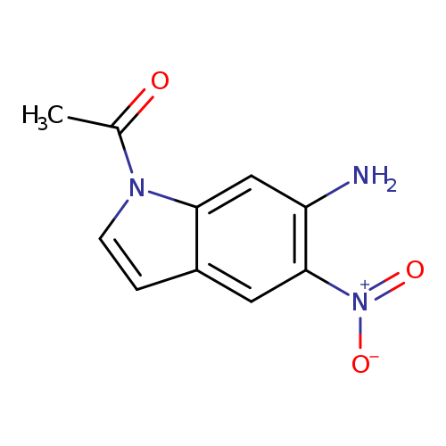 1-(6-氨基-5-硝基-1H-吲哚-1-基)乙酮