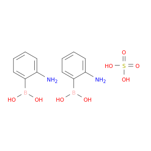 Boronic acid, (2-aminophenyl)-, sulfate (2:1)