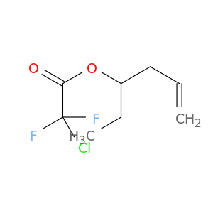 Acetic acid, chlorodifluoro-, 1-ethyl-3-butenyl ester