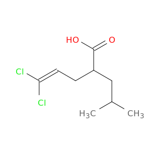 4-Pentenoic acid, 5,5-dichloro-2-(2-methylpropyl)-