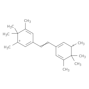 Cyclohexadienylium, 3,3'-(1,2-ethenediyl)bis[1,5,6,6-tetramethyl-