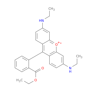 Xanthylium, 9-[2-(ethoxycarbonyl)phenyl]-3,6-bis(ethylamino)-