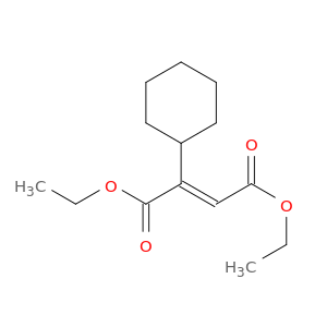 2-Butenedioic acid, 2-cyclohexyl-, diethyl ester, (E)-