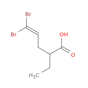 4-Pentenoic acid, 5,5-dibromo-2-ethyl-