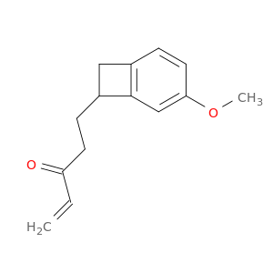 1-Penten-3-one, 5-(4-methoxybicyclo[4.2.0]octa-1,3,5-trien-7-yl)-