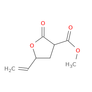 3-Furancarboxylic acid, 5-ethenyltetrahydro-2-oxo-, methyl ester