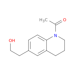 6-Quinolineethanol, 1-acetyl-1,2,3,4-tetrahydro-