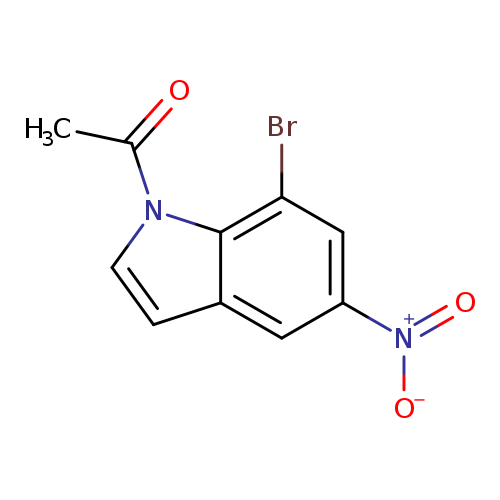 1-(7-溴-5-硝基-1H-吲哚-1-基)乙酮