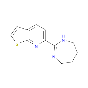 Thieno[2,3-b]pyridine, 6-(4,5,6,7-tetrahydro-1H-1,3-diazepin-2-yl)-