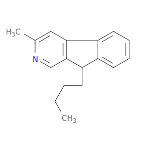 9H-Indeno[2,1-c]pyridine, 9-butyl-3-methyl-