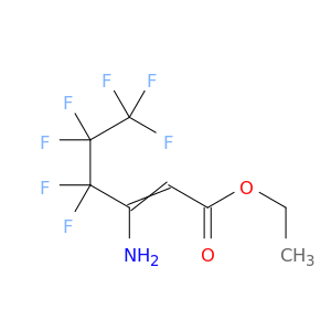 2-Hexenoic acid, 3-amino-4,4,5,5,6,6,6-heptafluoro-, ethyl ester