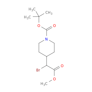 4-Piperidineaceticacid, 1-[(1,1-dimethylethoxy)carbonyl]-, bromomethyl ester