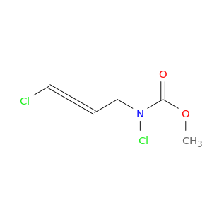 Carbamic acid, chloro(4-chloro-2,3-butadienyl)-, methyl ester