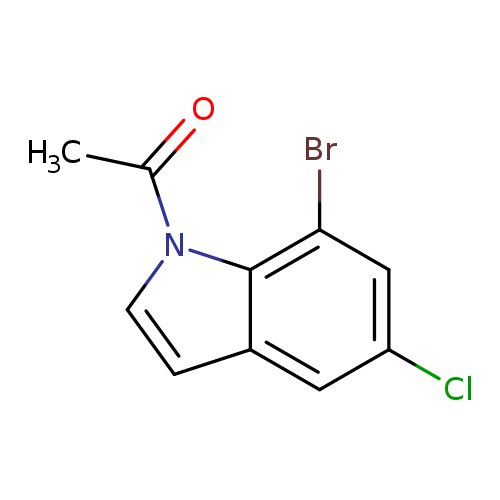 1-(7-溴-5-氯-1H-吲哚-1-基)乙酮