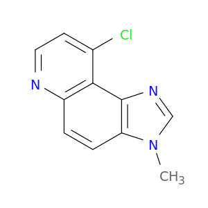 3H-Imidazo[4,5-f]quinoline, 9-chloro-3-methyl-