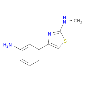 2-Thiazolamine, 4-(3-aminophenyl)-N-methyl-