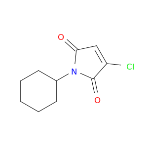 1H-Pyrrole-2,5-dione, 3-chloro-1-cyclohexyl-