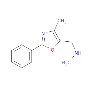 N-METHYL-(4-METHYL-2-PHENYL-1,3-OXAZOL-5-YLMETHYL)AMINE