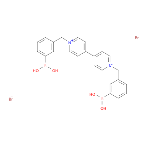 4,4'-Bipyridinium, 1,1'-bis[(3-boronophenyl)methyl]-, dibromide