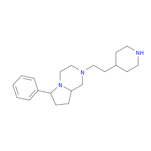Pyrrolo[1,2-a]pyrazine, octahydro-6-phenyl-2-[2-(4-piperidinyl)ethyl]-