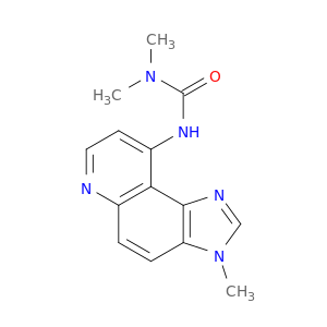 Urea, N,N-dimethyl-N'-(3-methyl-3H-imidazo[4,5-f]quinolin-9-yl)-