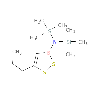 3H-1,2,3-Dithiaborol-3-amine, 5-propyl-N,N-bis(trimethylsilyl)-