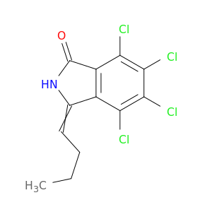1H-Isoindol-1-one, 3-butylidene-4,5,6,7-tetrachloro-2,3-dihydro-