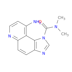 1H-Imidazo[4,5-f]quinoline-1-carboxamide, 9-amino-N,N-dimethyl-