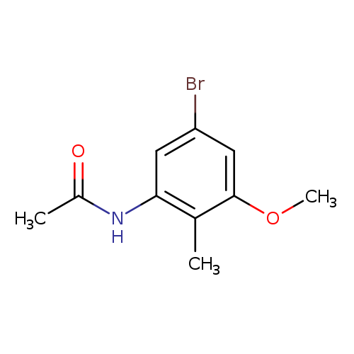 6-Acetylamino-4-bromo-2-methoxytoluene