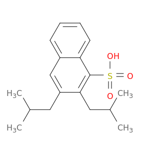 Naphthalenesulfonic acid, bis(2-methylpropyl)-