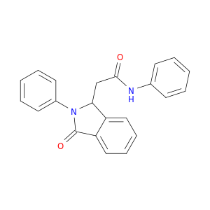1H-Isoindole-1-acetamide, 2,3-dihydro-3-oxo-N,2-diphenyl-
