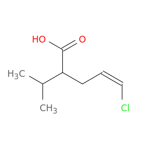 4-Pentenoic acid, 5-chloro-2-(1-methylethyl)-, (Z)-