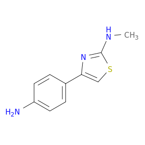 2-Thiazolamine, 4-(4-aminophenyl)-N-methyl-