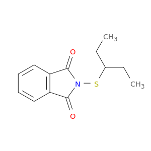 1H-Isoindole-1,3(2H)-dione, 2-[(1-ethylpropyl)thio]-