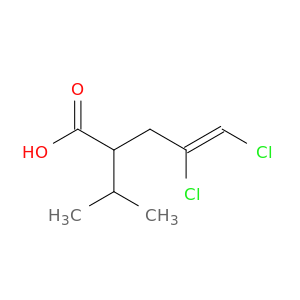 4-Pentenoic acid, 4,5-dichloro-2-(1-methylethyl)-, (Z)-