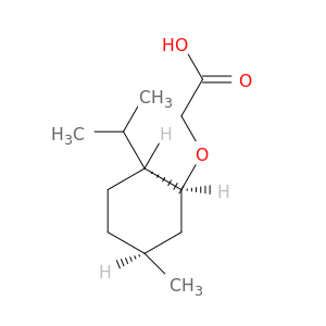 2-[(1S,2R,5S)-5-甲基-2-(1-甲基乙基)环己基]氧基乙酸