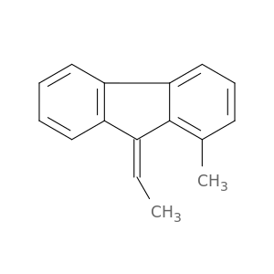 9H-Fluorene, 9-ethylidene-1-methyl-, (E)-